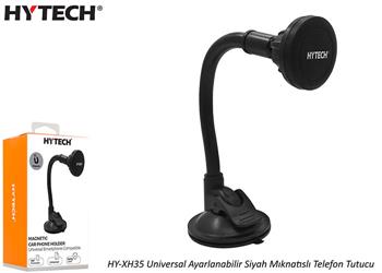 Hytech HY-XH35 Universal Ayarlanabilir Siyah Mıknatıslı telefon tutucu