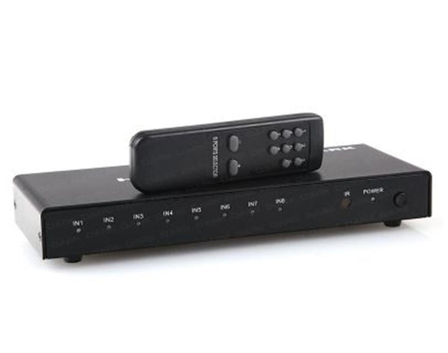 Dark DK-HD-SW8X1 Full HD 8 Giriş 1 Çıkışlı Uzaktan Kumandalı HDMI Switch (Seçici)