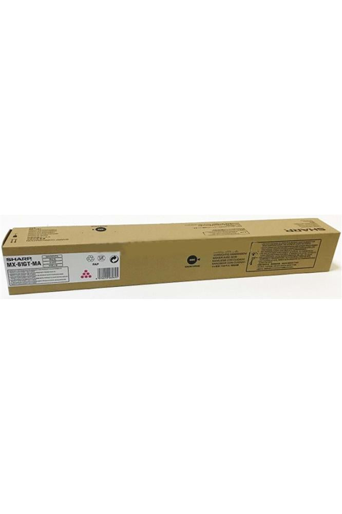 SHARP MX-61GTMA Magenta Kırmızı Orjinal Fotokopi Toneri MX-2630-2651-3050-3550-3070 24.000 Sayfa