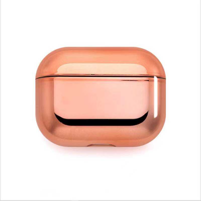 Airpods 3. Nesil Kılıf Zore Airbag 08 Silikon - Rose Gold