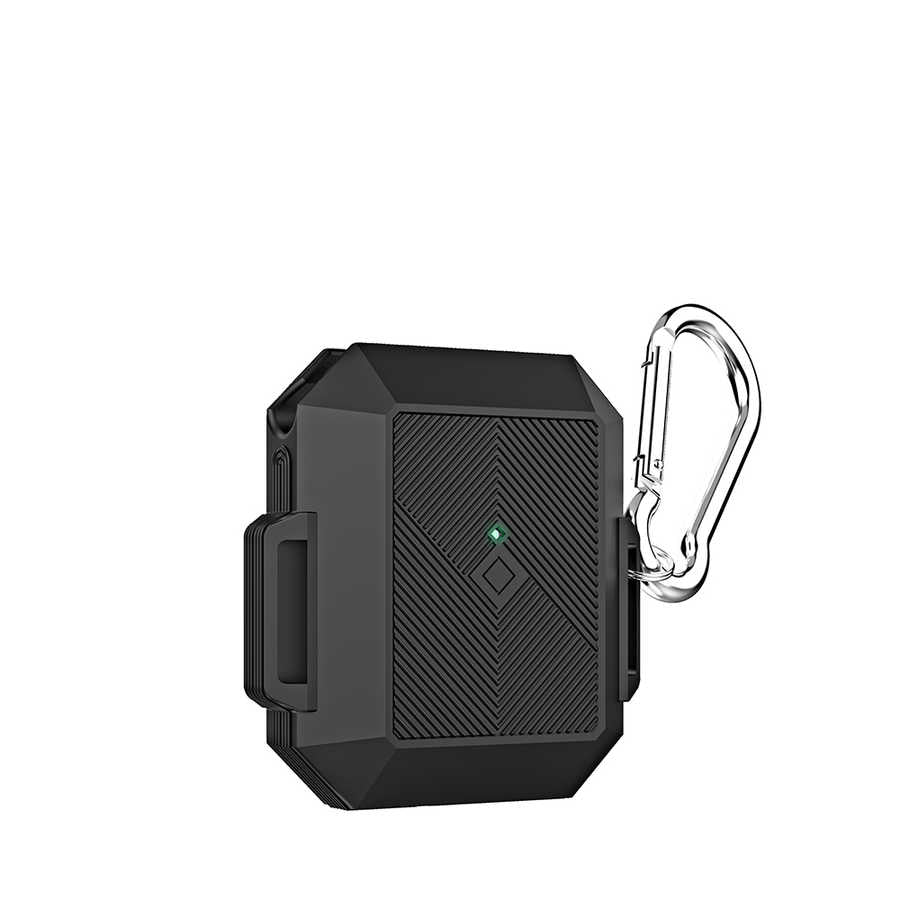 Airpods Kılıf Zore Airbag 09 Silikon - Siyah