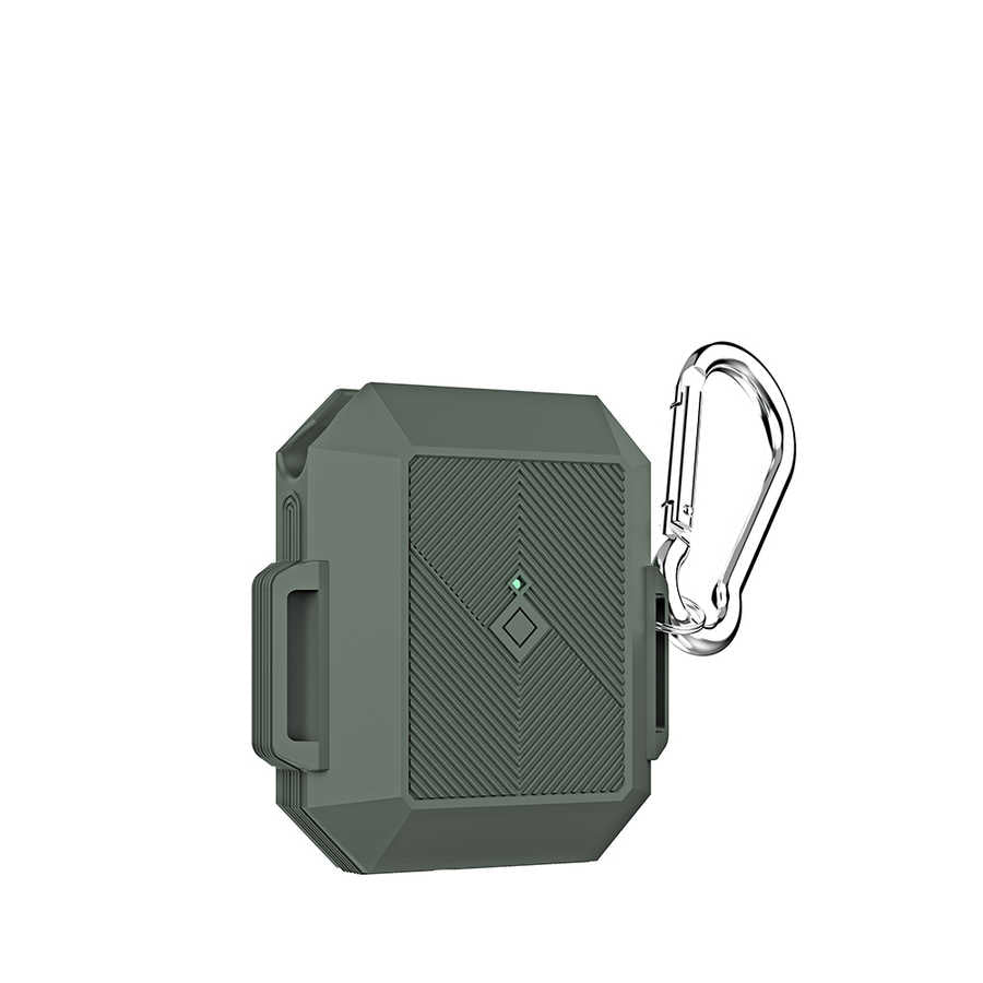 Airpods Kılıf Zore Airbag 09 Silikon - Yeşil