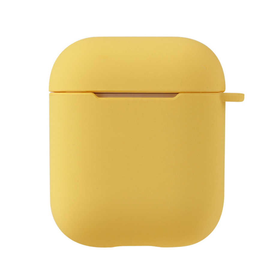 Airpods Kılıf Zore Airbag 11 Silikon - Sarı