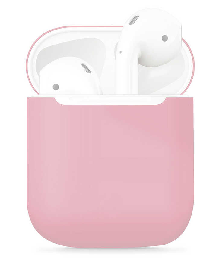 Airpods Kılıf Zore Airbag 13 Silikon - Pembe