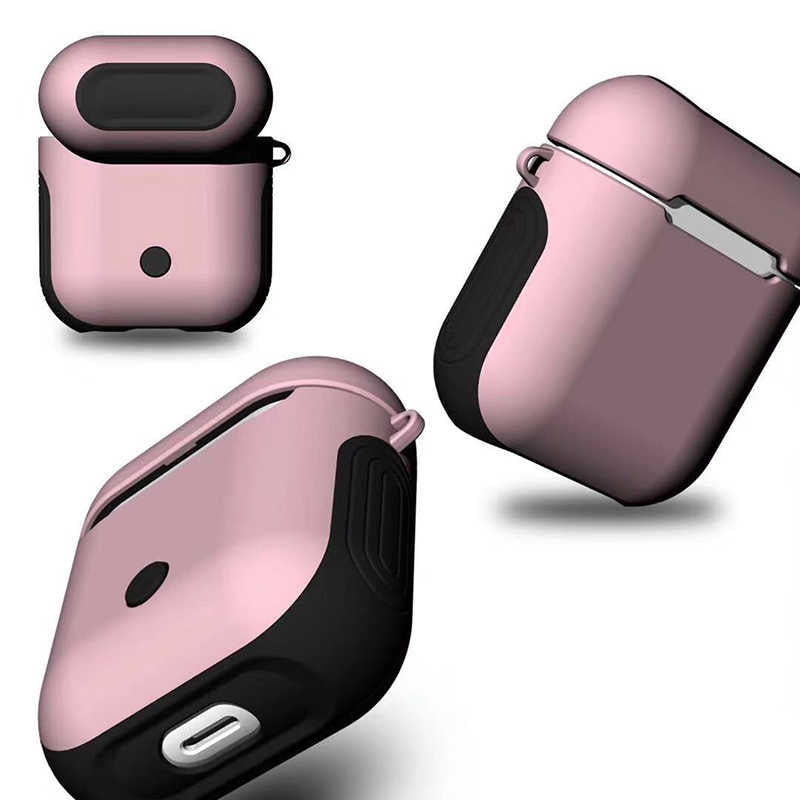 Airpods Kılıf Zore Shockproof Silikon - Pembe
