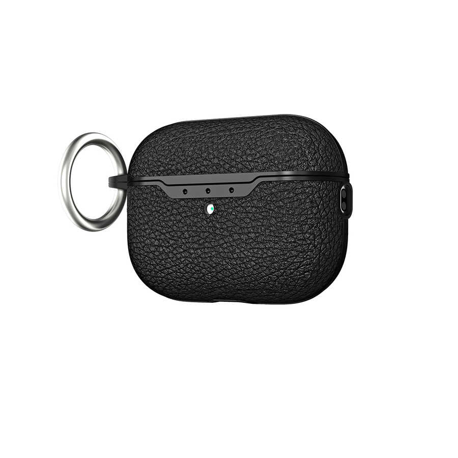 Airpods Pro 2 Kılıf Zore Airbag 03 Silikon - Siyah