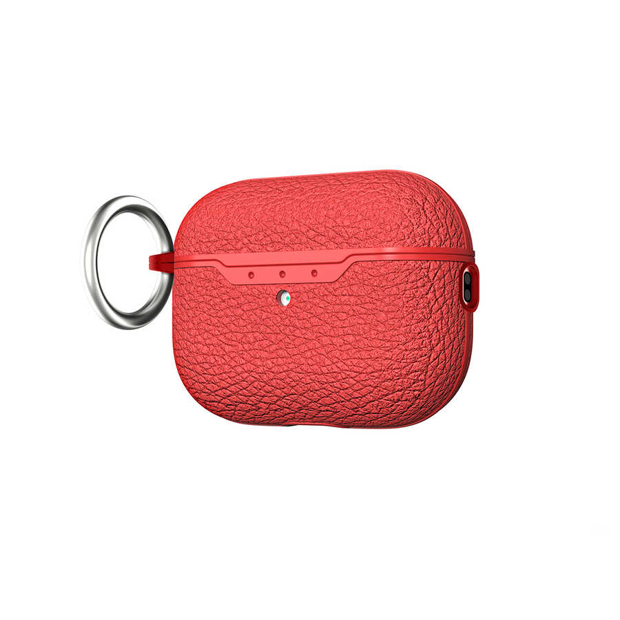 Airpods Pro 2 Kılıf Zore Airbag 03 Silikon - Kırmızı