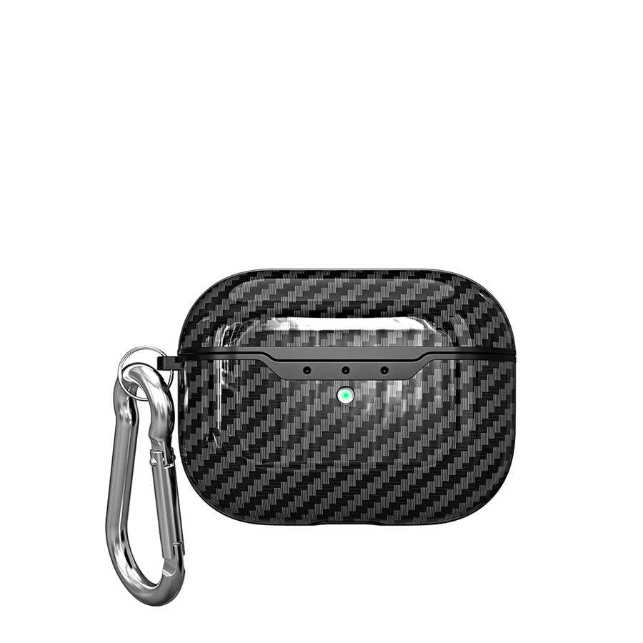 Airpods Pro Kılıf Zore Airbag 05 Silikon - Siyah