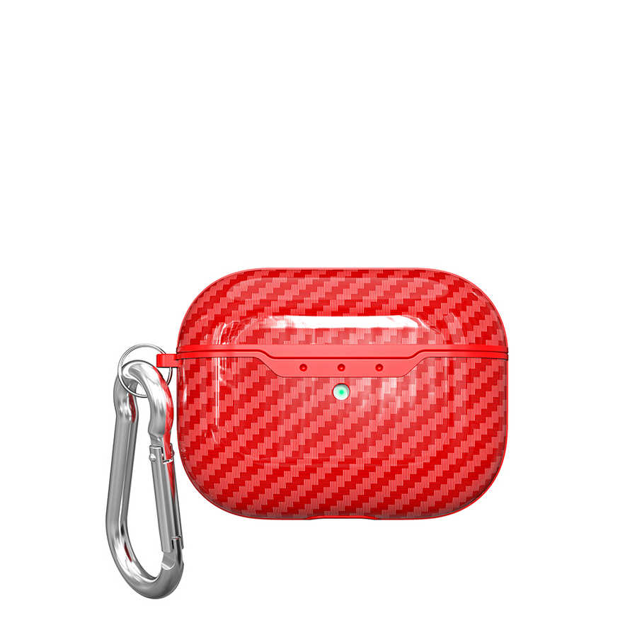 Airpods Pro Kılıf Zore Airbag 05 Silikon - Kırmızı