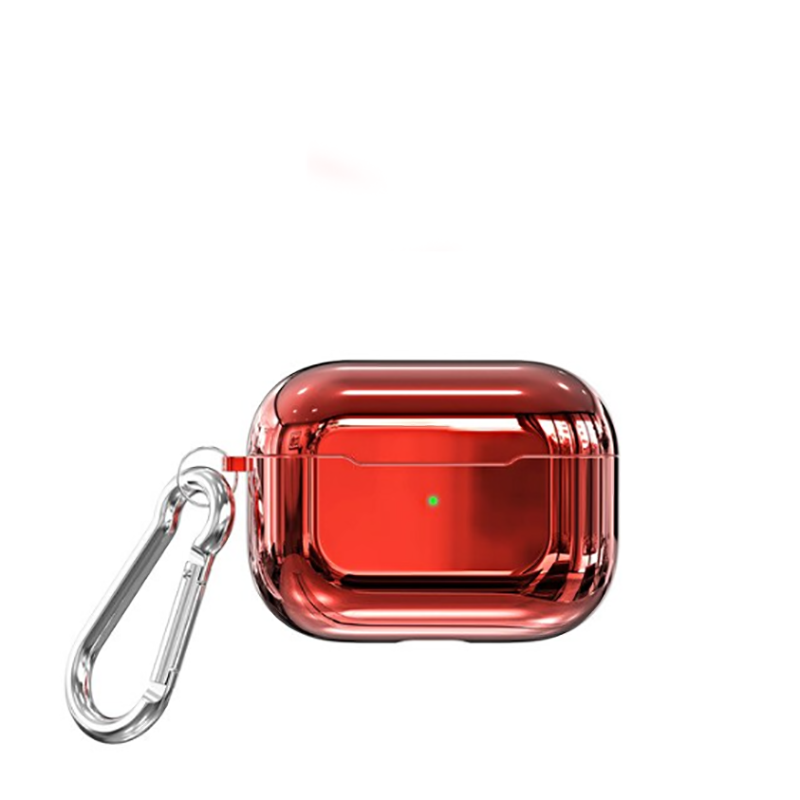 Airpods Pro Kılıf Zore Airbag 06 Silikon - Kırmızı