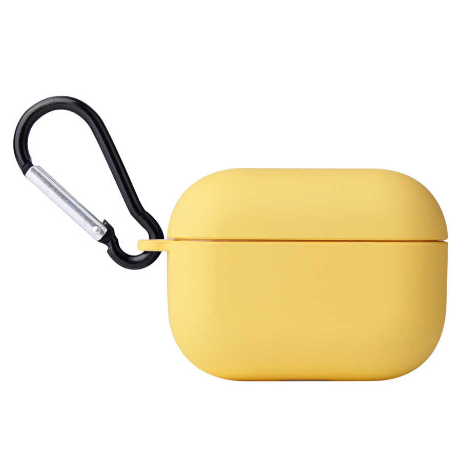 Airpods Pro Kılıf Zore Airbag 11 Silikon - Sarı