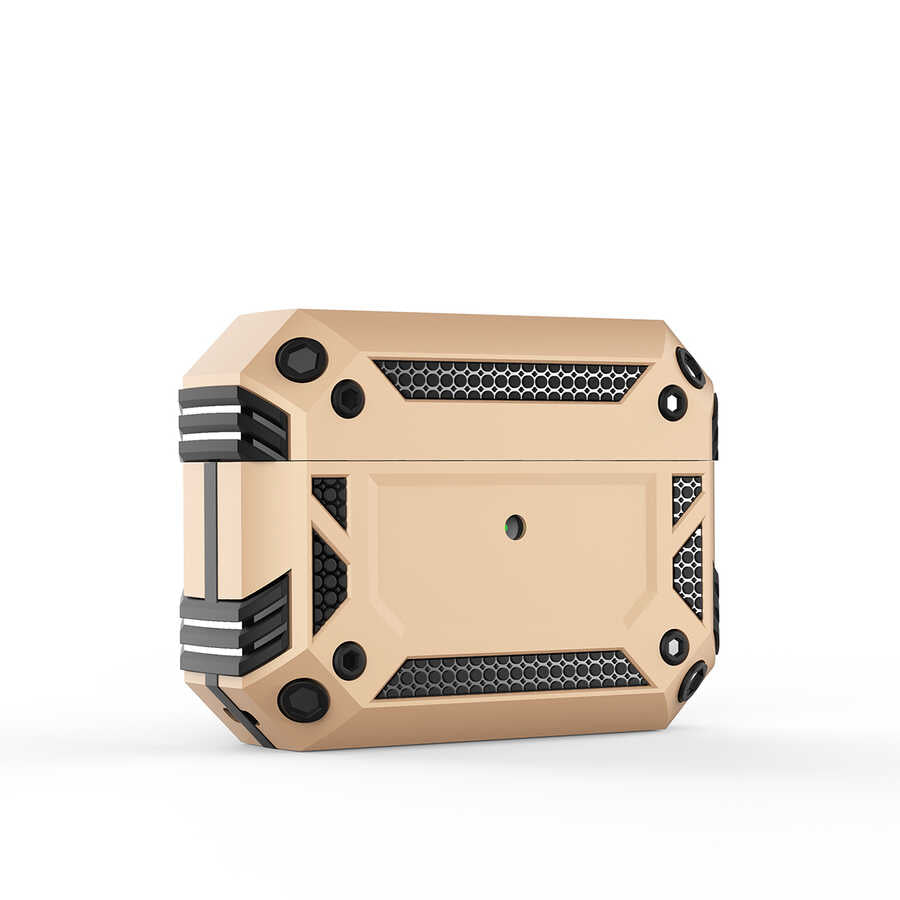 Airpods Pro Kılıf Zore Airbag 15 Kılıf - Gold