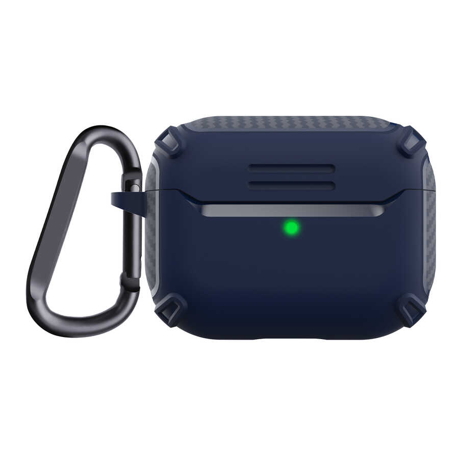 Airpods Pro Kılıf Zore Airbag 26 Silikon - Lacivert