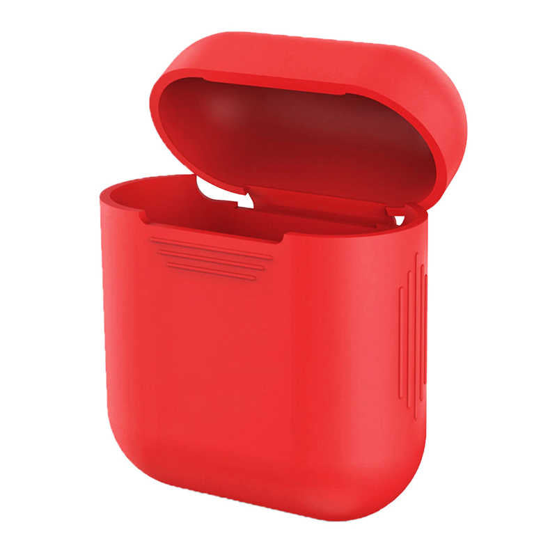 Airpods Zore Standart Silikon Kılıf - Kırmızı