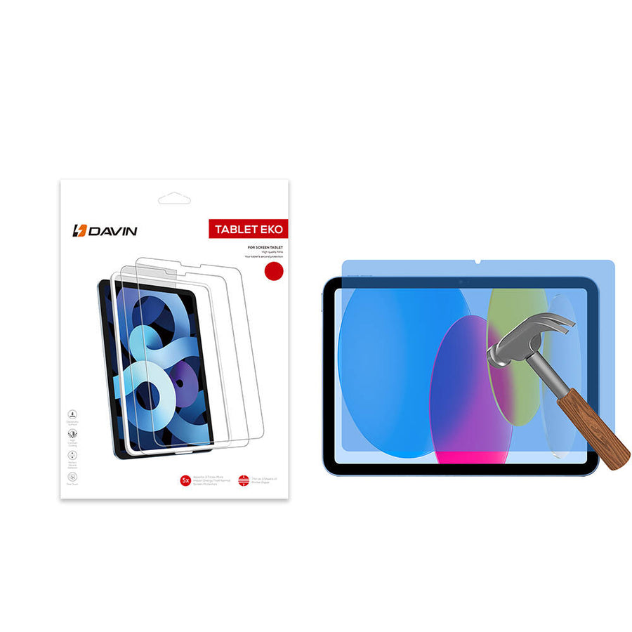 iPad 11.Nesil 2025 Davin Tablet Nano Ekran Koruyucu - Şeffaf