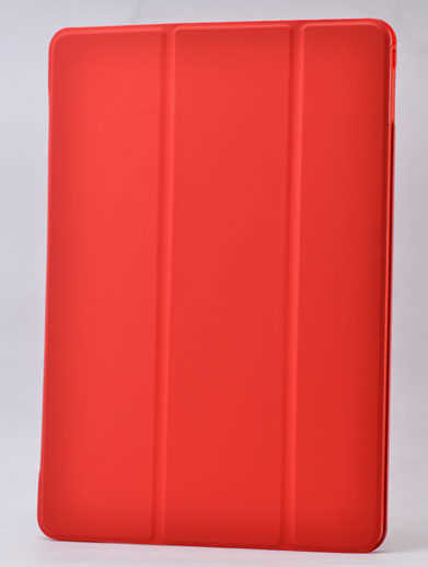 iPad 2 3 4 Zore Smart Cover Standlı 1-1 Kılıf - Kırmızı