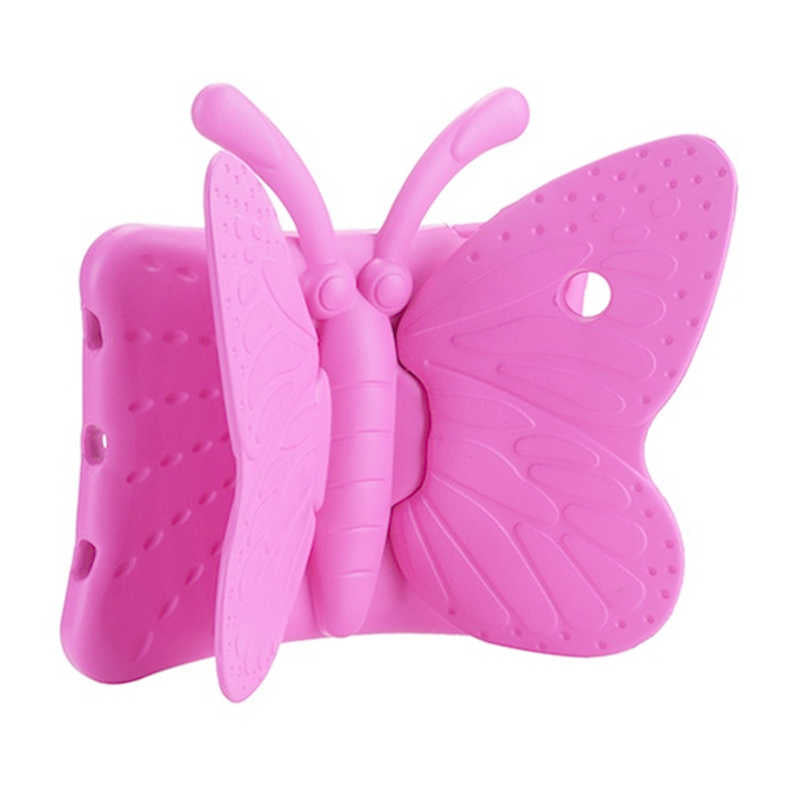 iPad 2 3 4 Zore Butterfly Standlı Tablet Kılıf - Pembe