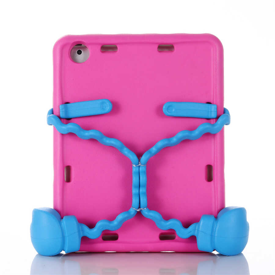 iPad 2 3 4 Zore Eva Boxer Tablet Silikon - Pembe Koyu