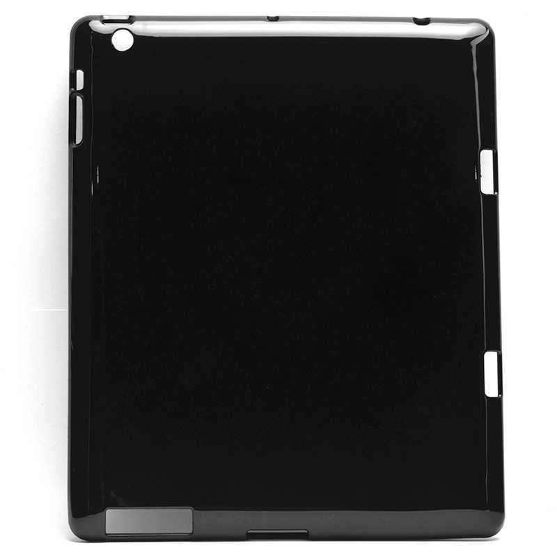 iPad 2 3 4 Zore Kalemli Tablet Silikon - Siyah