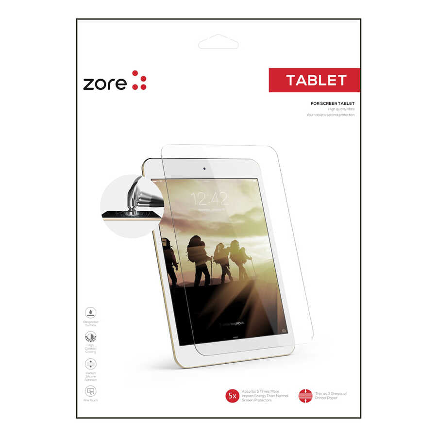 iPad 2 3 4 Zore Tablet Blue Nano Ekran Koruyucu