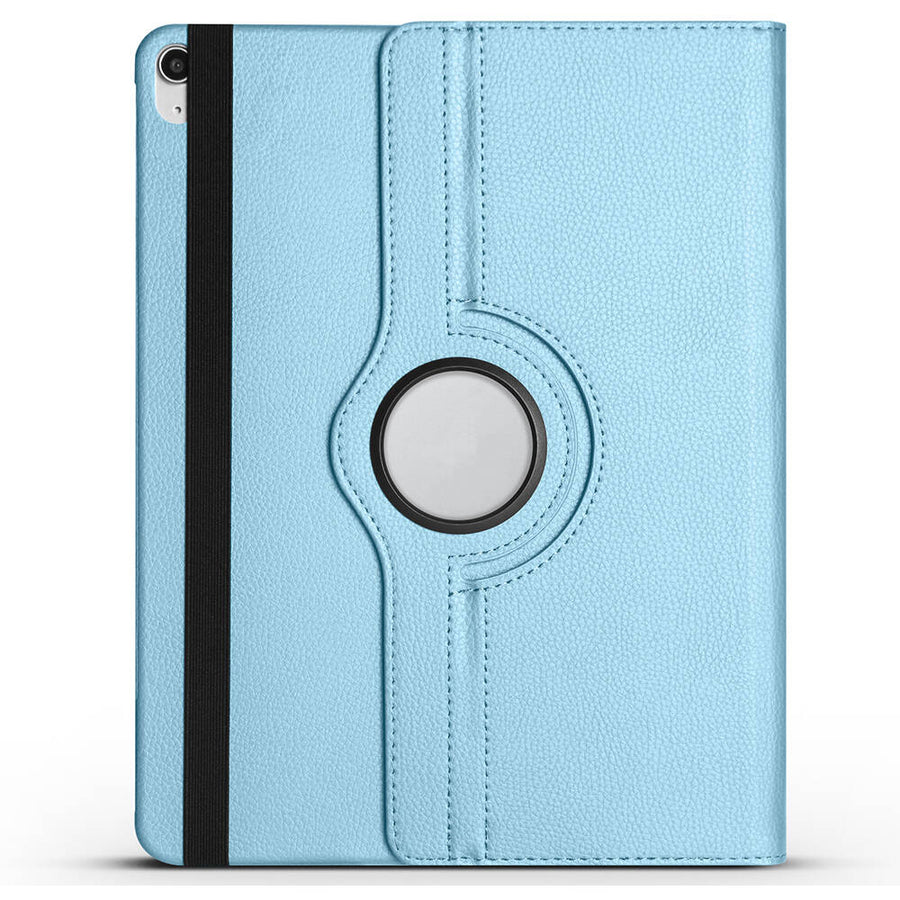 iPad Air 13 2025 M3 Zore Dönebilen Standlı Kılıf - Mavi