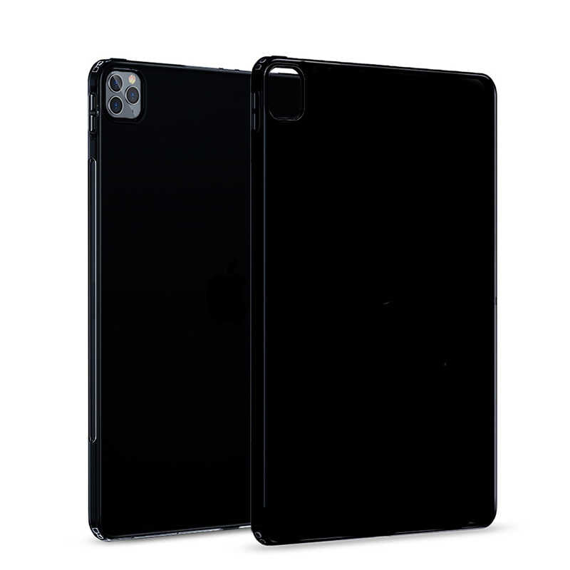 iPad Pro 11 2020 (2.Nesil) Kılıf Zore Tablet Süper Silikon Kılıf - Siyah