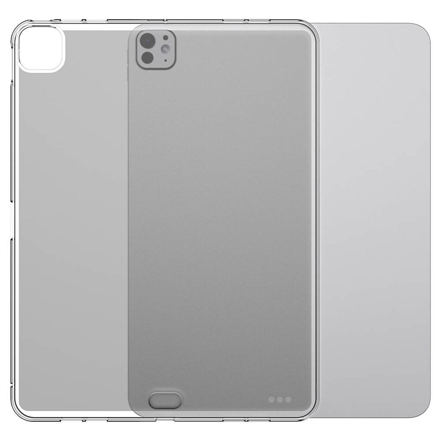 iPad Pro 11 2025 M5 Kılıf Zore Tablet Süper Silikon Kılıf - Şeffaf