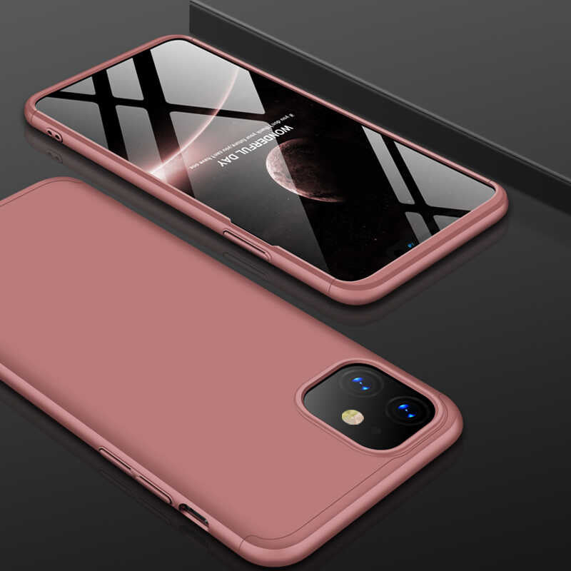 iPhone 11 Kılıf Zore Ays Kılıf - Rose Gold