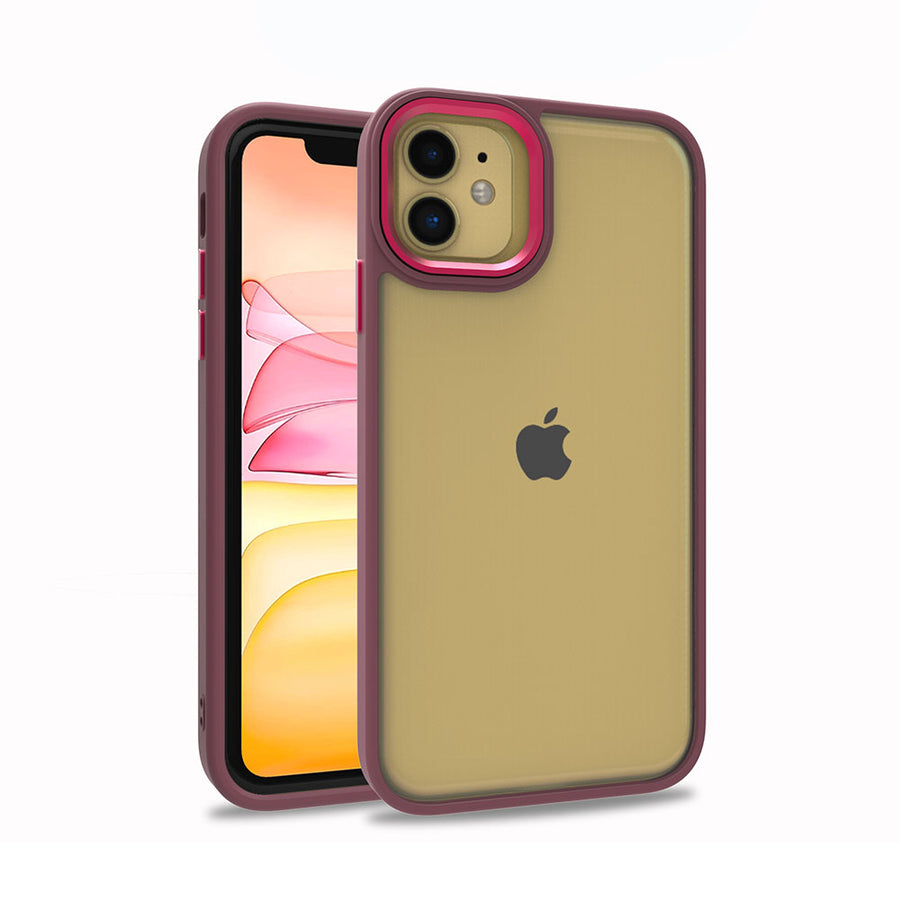 iPhone 11 Kılıf Zore Flora Kılıf - Kırmızı