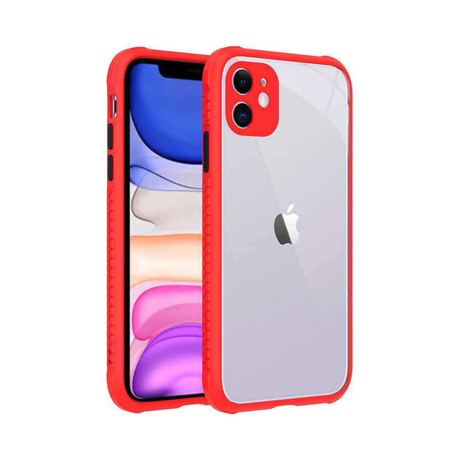 iPhone 11 Kılıf Zore Kaff Kılıf - Kırmızı