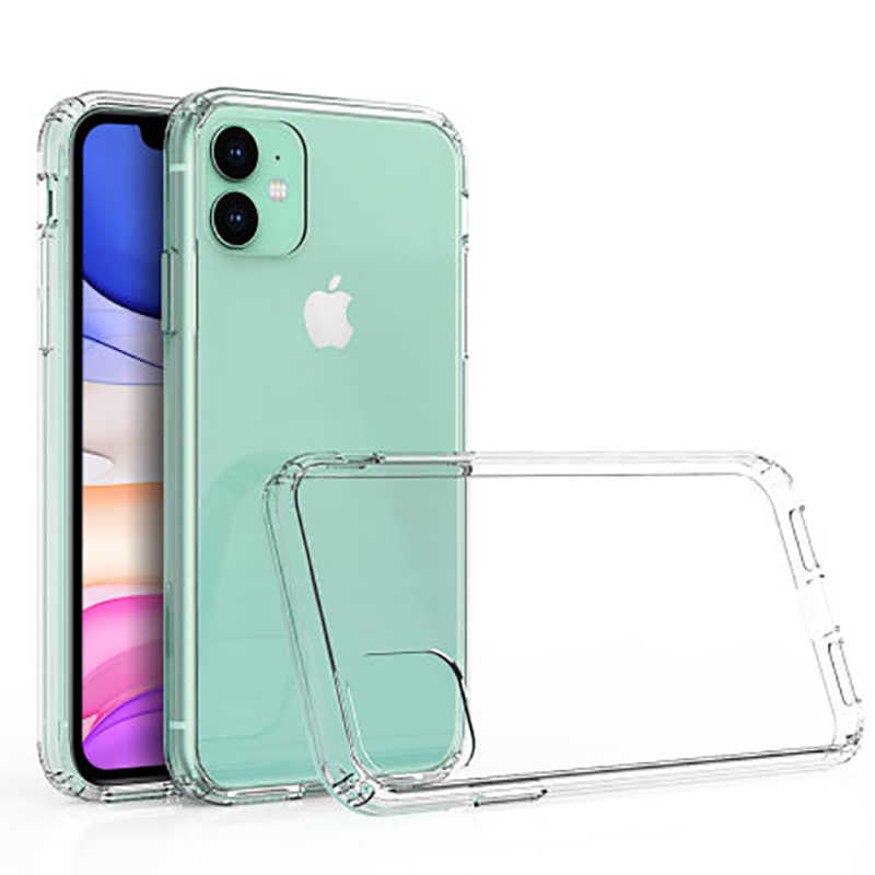 iPhone 11 Kılıf Zore Nitro Anti Shock Silikon - Renksiz