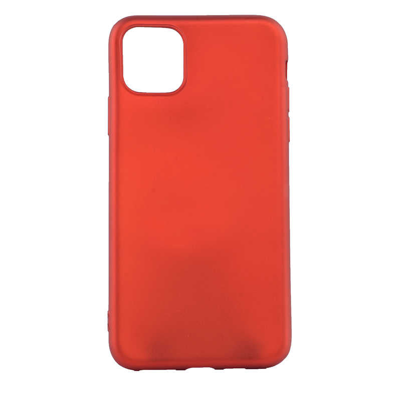 iPhone 11 Kılıf Zore Premier Silikon Kılıf - Kırmızı