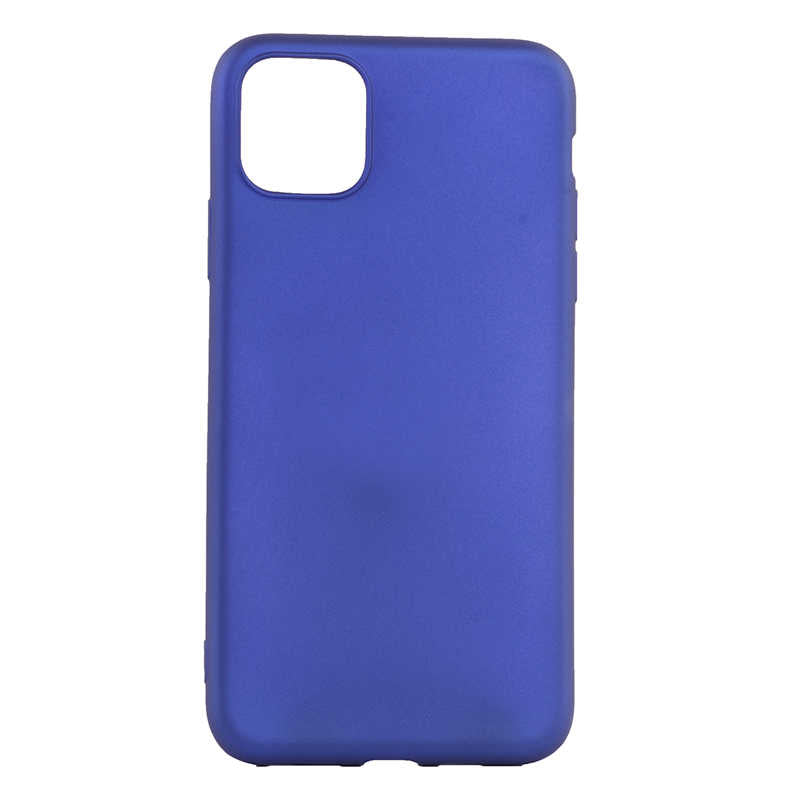 iPhone 11 Kılıf Zore Premier Silikon Kılıf - Saks Mavi