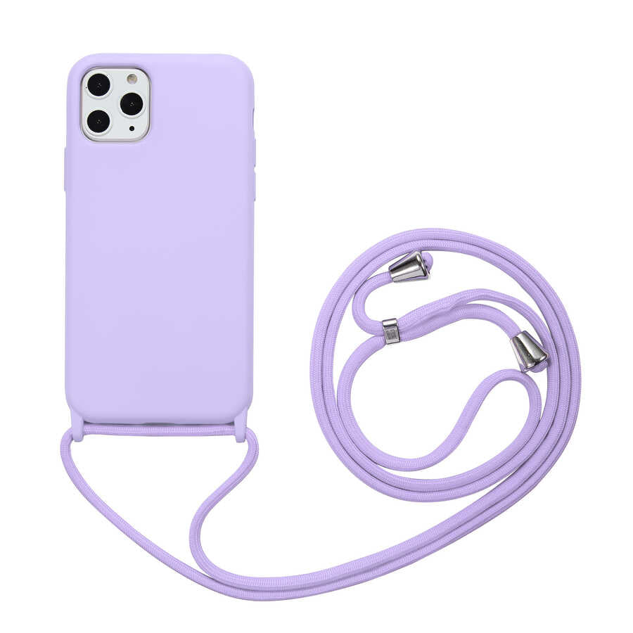 iPhone 11 Pro Kılıf Zore Ropi Kılıf - Mor