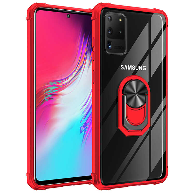 Galaxy S20 Ultra Kılıf Zore Mola Kılıf - Kırmızı
