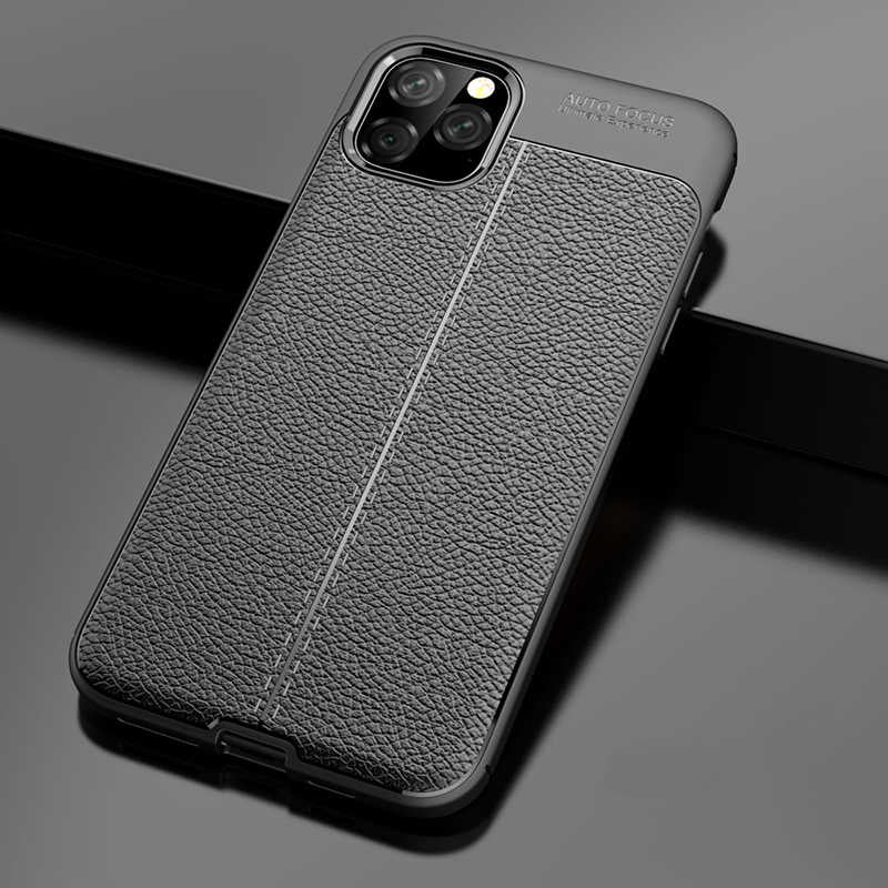 iPhone 11 Pro Max Kılıf Zore Niss Silikon Kılıf - Siyah