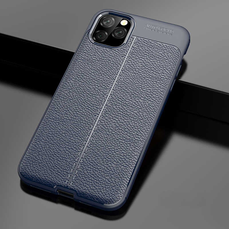 iPhone 11 Pro Max Kılıf Zore Niss Silikon Kılıf - Lacivert