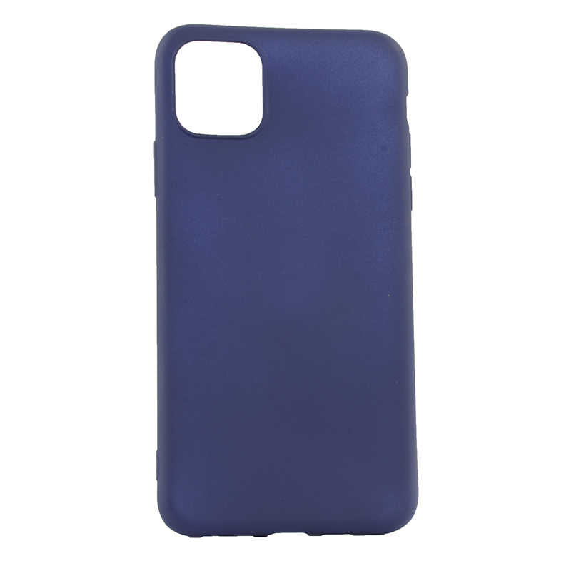iPhone 11 Pro Max Kılıf Zore Premier Silikon Kılıf - Lacivert
