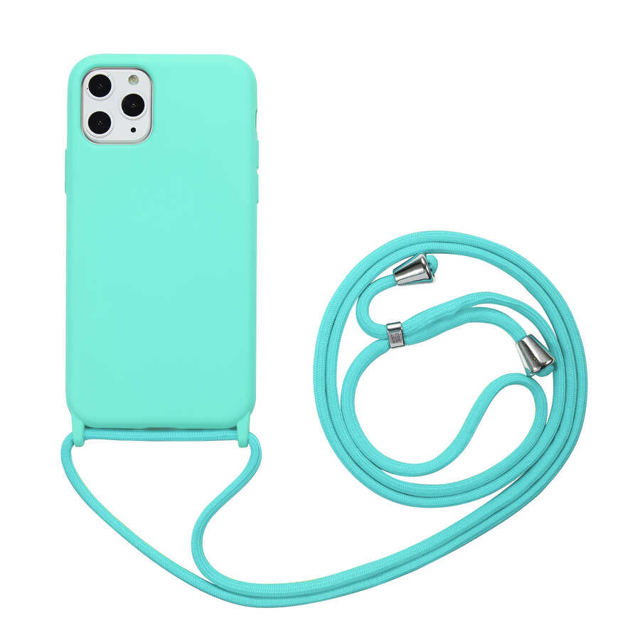 iPhone 11 Pro Max Kılıf Zore Ropi Kılıf - Turkuaz