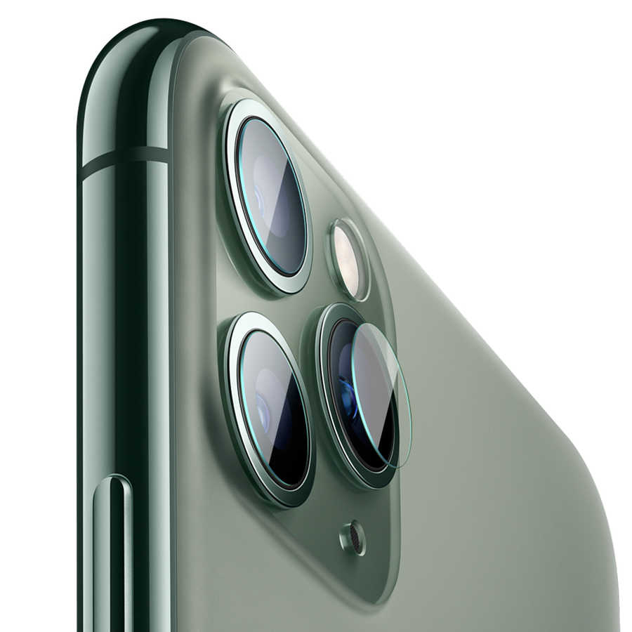iPhone 11 Pro Max Zore Nano Kamera Koruyucu - Renksiz