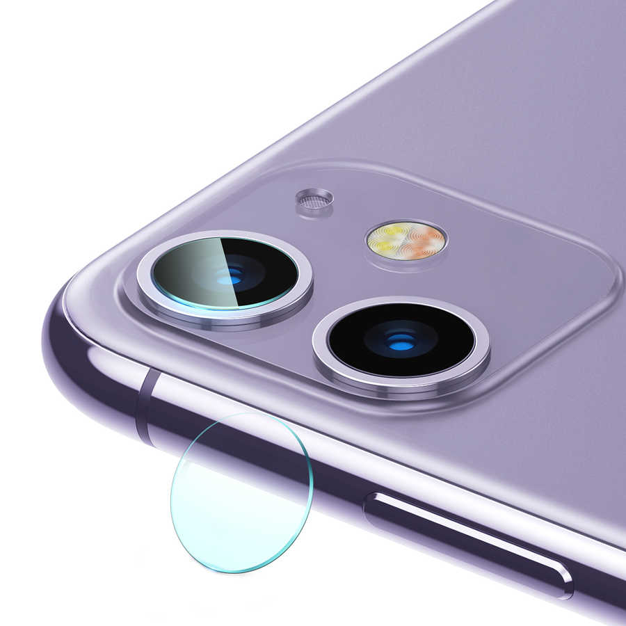 iPhone 11 Zore Nano Kamera Koruyucu - Renksiz