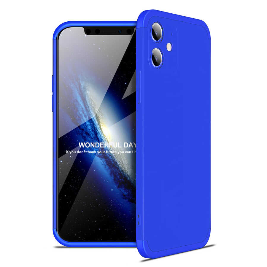 iPhone 12 Kılıf Zore Ays Kılıf - Mavi