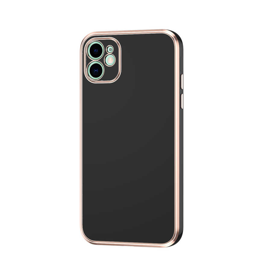 iPhone 12 Kılıf Zore Bark Kılıf - Siyah