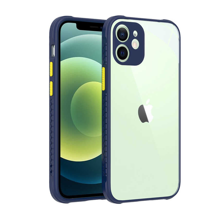 iPhone 12 Kılıf Zore Kaff Kılıf - Lacivert