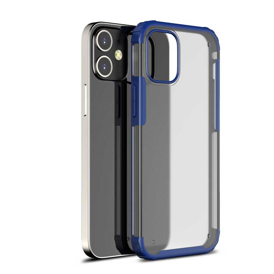 iPhone 12 Kılıf Zore Volks Kılıf - Lacivert