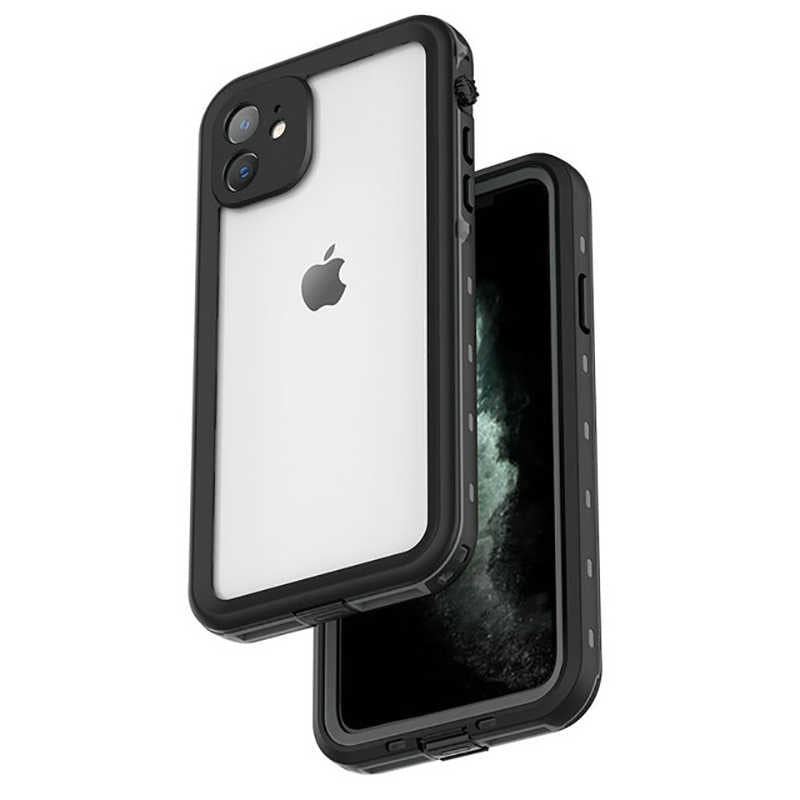 iPhone 12 Mini Kılıf 1-1 Su Geçirmez Kılıf - Siyah