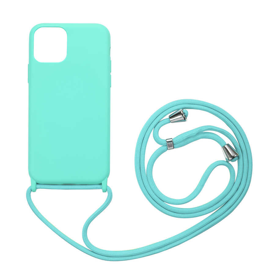 iPhone 12 Mini Kılıf Zore Ropi Kılıf - Turkuaz