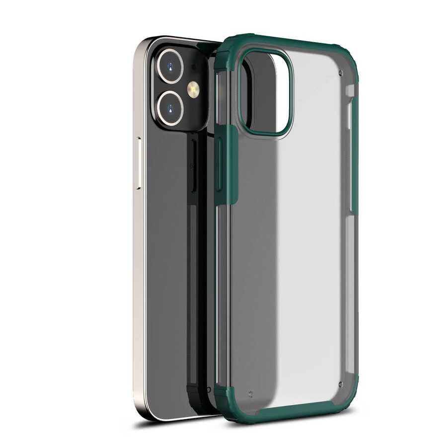 iPhone 12 Mini Kılıf Zore Volks Kılıf - Koyu Yeşil
