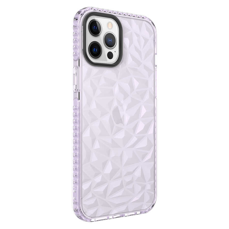iPhone 12 Pro Kılıf Zore Buzz Kılıf - Mor