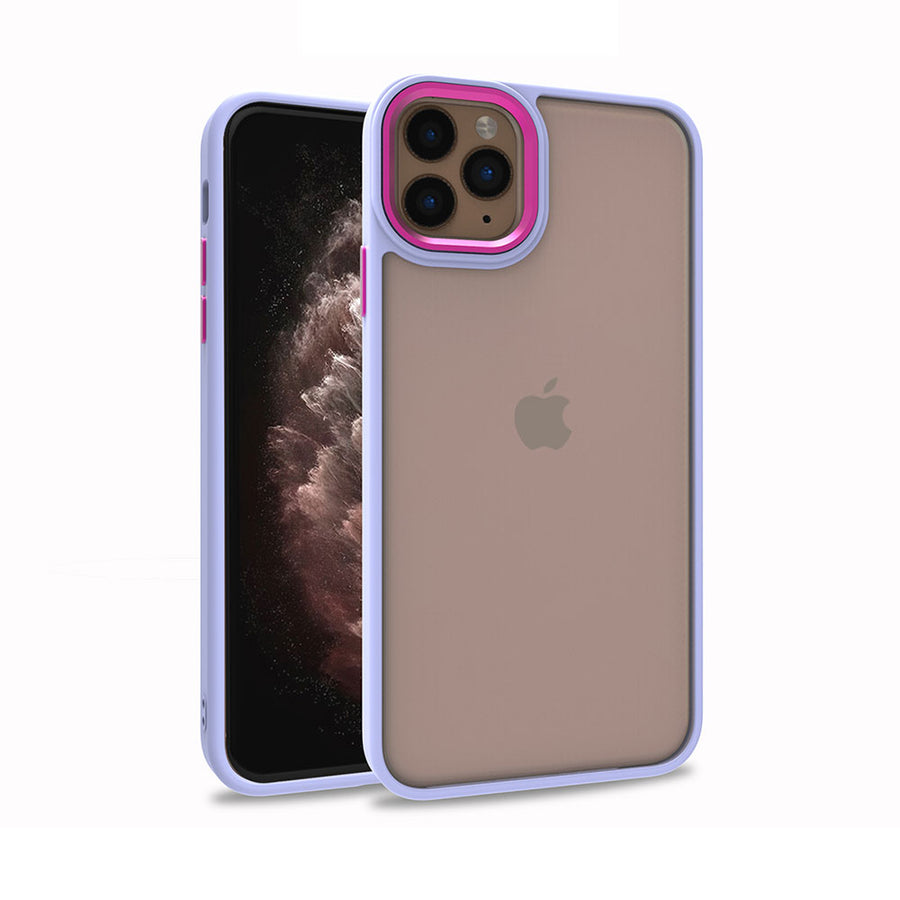 iPhone 12 Pro Kılıf Zore Flora Kılıf - Lila